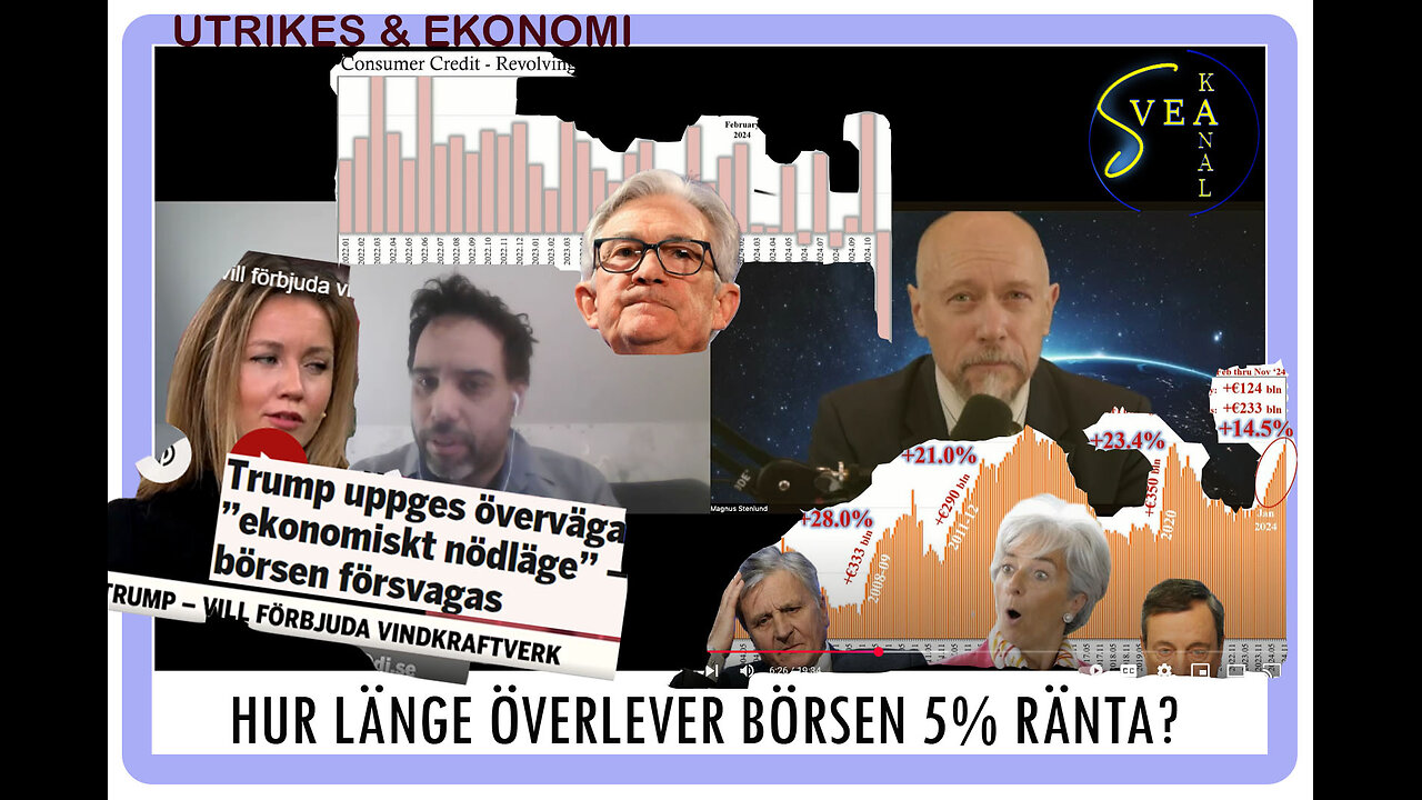 Utrikes & Ekonomi: Hur länge överlever börsen 5% ränta?