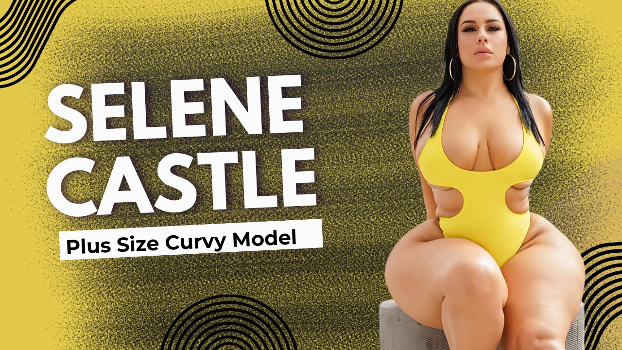 Selene Castle: Latin Plus-Size Model Redefining Curvy Fashion from Puerto Rico