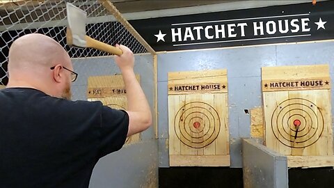 Axe Throwing at the Hatchet House in Greeley Colorado