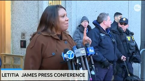 AG Letitia James Waves Her Finger At Trump, Musk: We Won't Bow