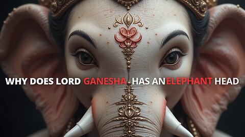 Why Does Lord Ganesha Has an Elephant Head | Hindu Mythology