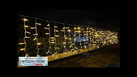 IP67 Waterproof Glue Filling Light String 3m Ice Strip Light Christmas Decoration Review