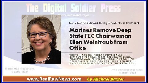 Marines Remove Deep Stater FEC Chairwoman Ellen Weintraub from her DC Office