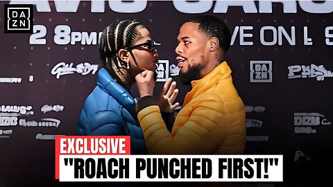 CHAOS ERUPTS As Lamont Roach PUNCHED Gervonta Davis After Canceling Fight…