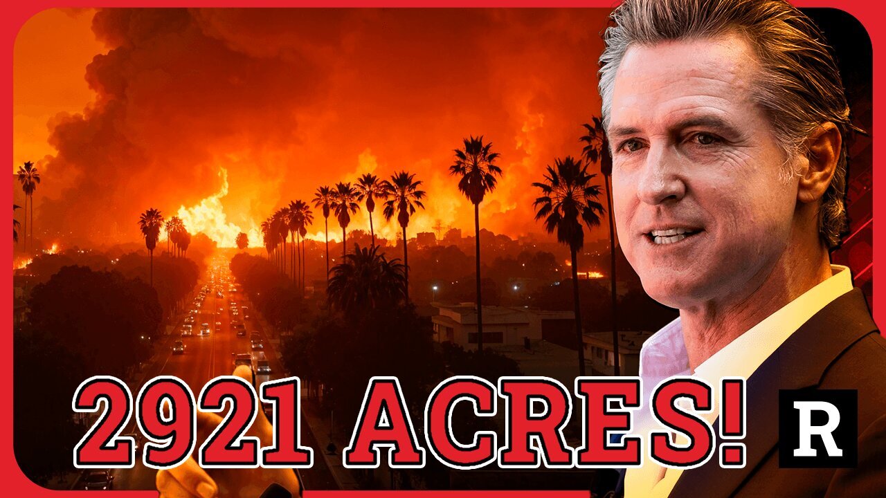 LA Wildfires Chaos: These Cities Have Been Wiped Off the Map! | Redacted News