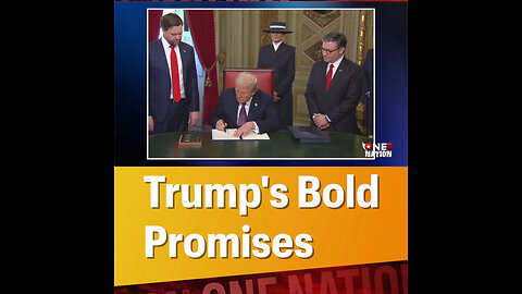 🤞Trump Makes Bold Promises