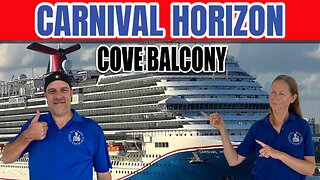 Carnival Horizon Cove Balcony Cabin 2337 | Tall Man's Cruise Adventures