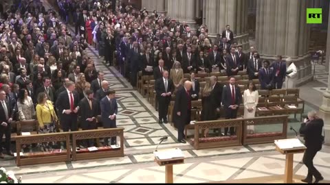 Trump and Melania Recharged at Prayer Service Post-Inauguration