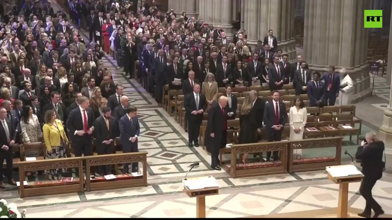 Trump and Melania Recharged at Prayer Service Post-Inauguration