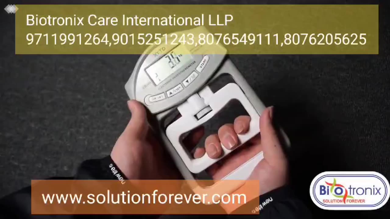 Digital Hand Grip Dynamometer for Hand Grip Strength Measurement