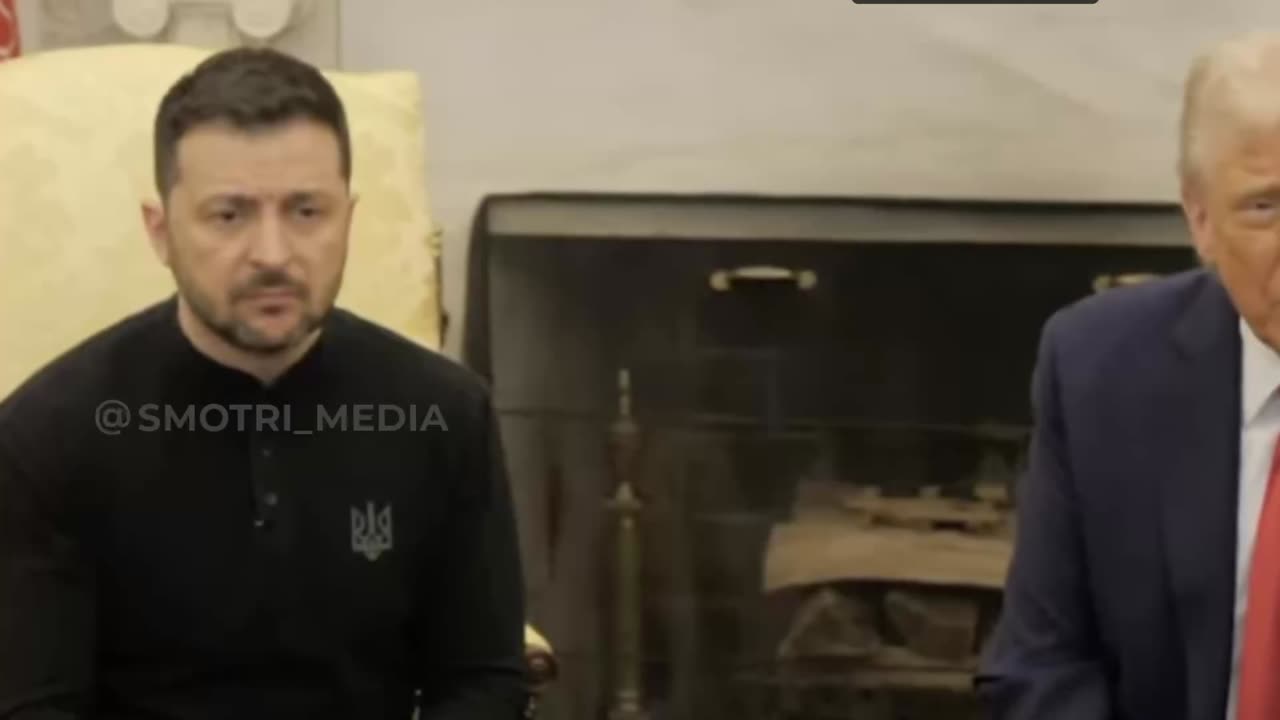 ⚡️ What Zelensky Looks Like During Meeting With Trump