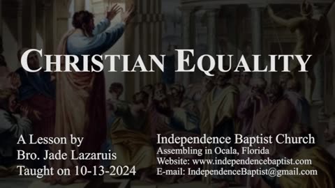 Christian Equality