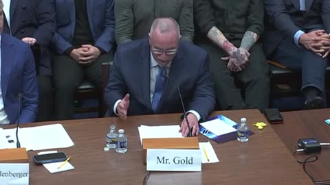 Michael Gold Witness Statement Congressional UFO Hearing November 13, 2024