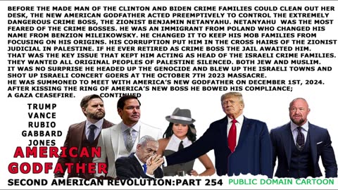 SECOND AMERICAN REVOLUTION - part 254- ZIONISM