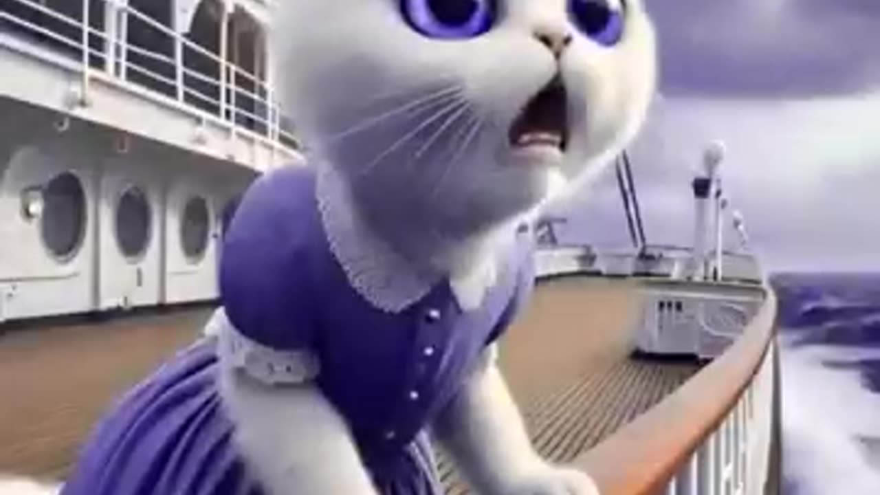 Vidéo cat funny 😂😂😂😂