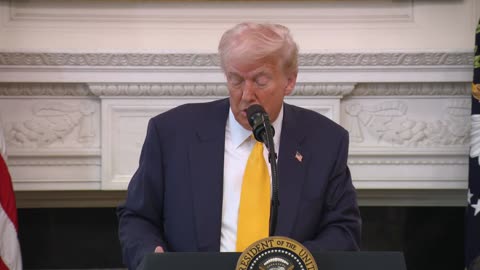 President Trump Addresses Governors on National Policies and State-Federal Relations