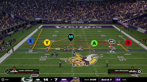 Packers @ Vikings - WEEK 17 - Madden NFL 25