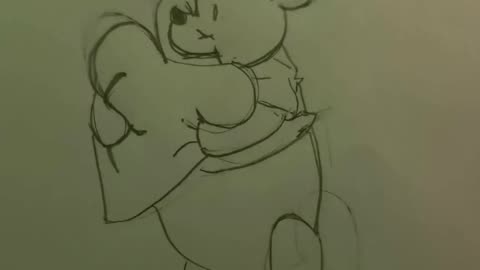 Winnie the pooh drawing