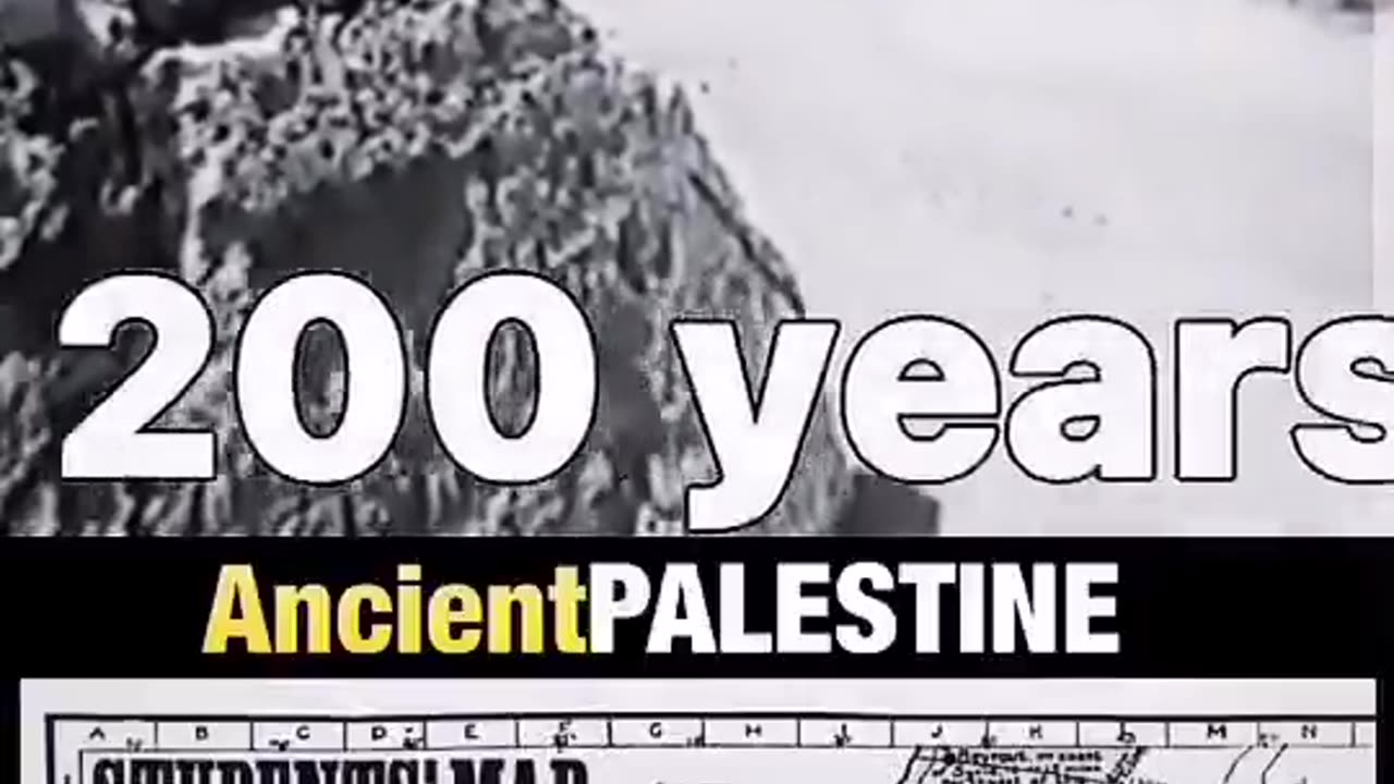 This is the history of Palestine and Palestinians for the...