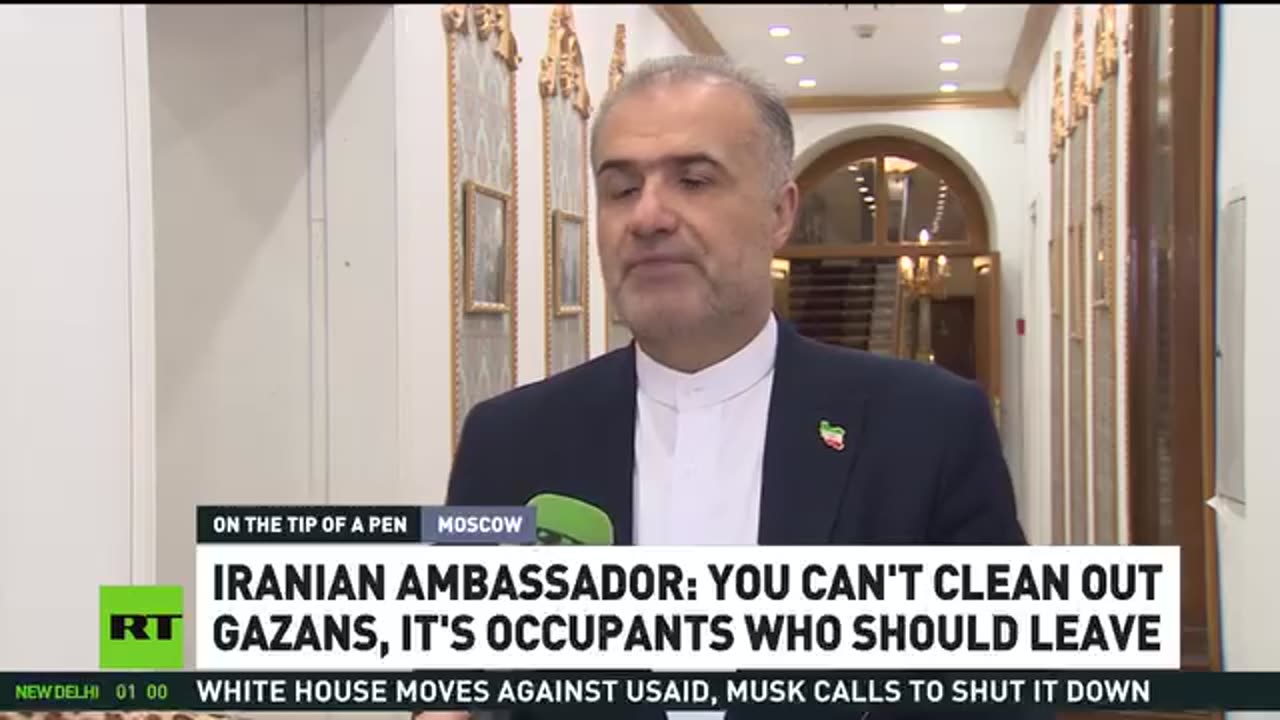 View "Iran ambassador~ Palestinians lived there for centuries"