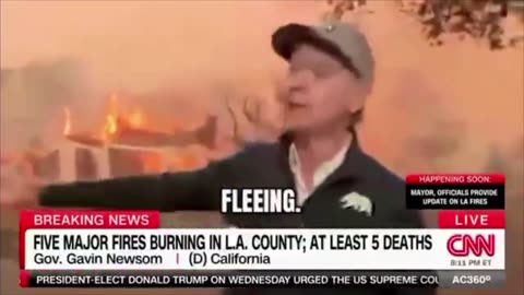 Gavin Newsome is Mad that Trump Blames him for the fires