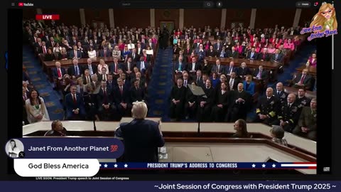 Joint Session of Congress with President Trump