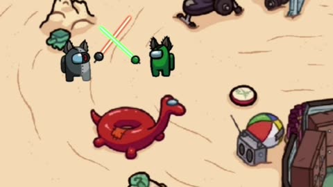 Vores Padawan Among Us vs Robotic Wolf Among Us