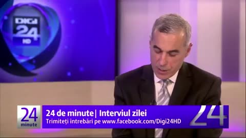 Călin Georgescu promovat de Digi24 in 2018