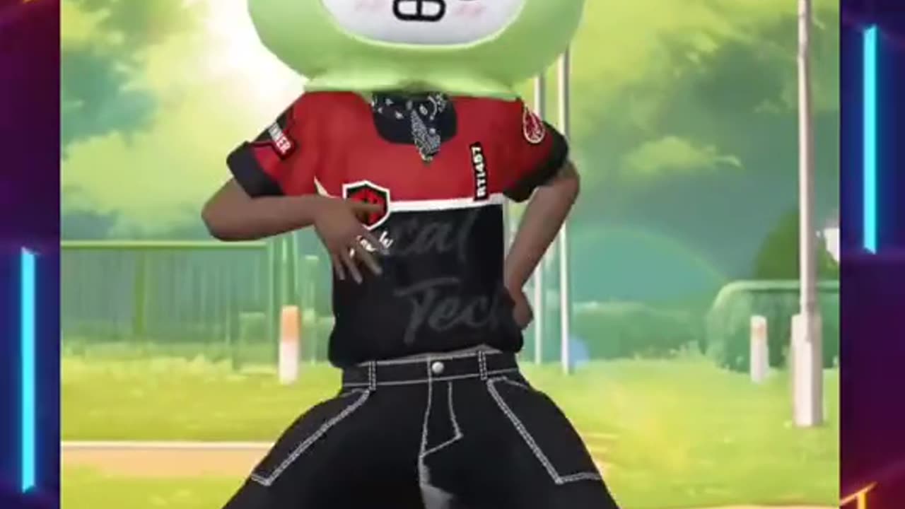 dancing a lot