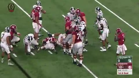 2015-16 CFP Semi-Final Alabama vs Michigan State