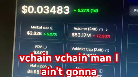 Vechain vet crypto coin news today price prediction #fyp