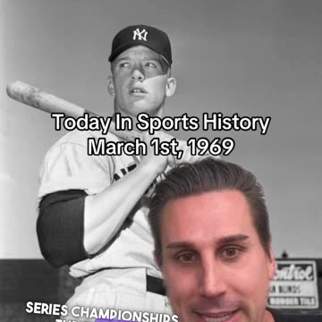 THE HISTORIC SPORTS MOMENT OF MARCH 1st, 1969