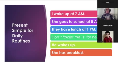 Daily routine