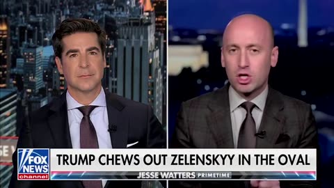 🔥Stephen Miller gives Zelenskyy a BEAT DOWN