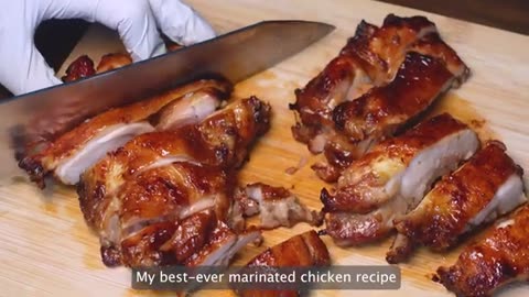 EASY Air Fryer Char Siu Chicken - Chinese BBQ Chicken