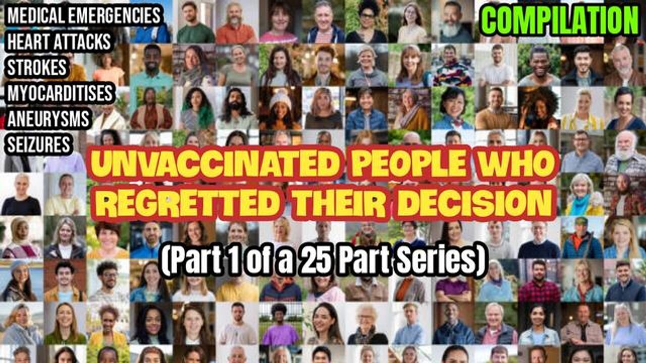 UNVACCINATED PEOPLE WHO REGRETTED THEIR DECISION - PART ONE