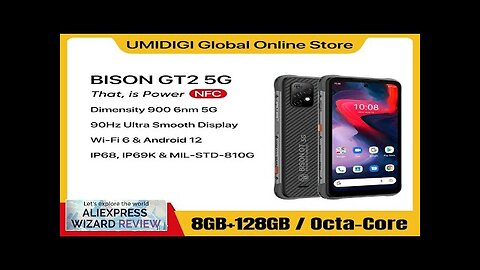 UMIDIGI BISON GT2 PRO 5G IP68 IP69K Rugged Smartphone Android 12 NFC Review