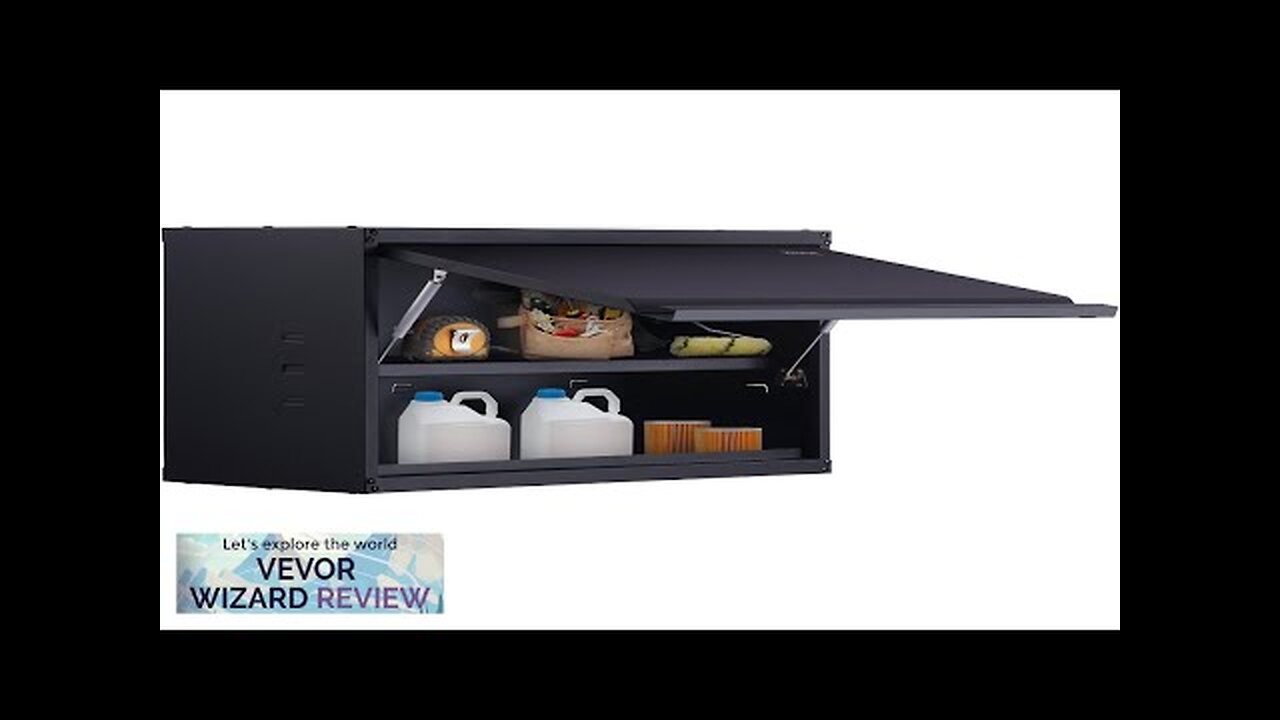 VEVOR Metal Storage Cabinet 120lbs Load Capacity per Shelf 20'' Tall Wall-Mounted Review