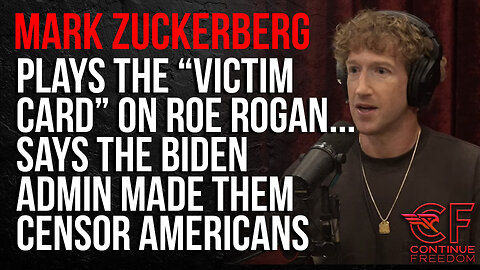 Mark Zuckerberg goes on Joe Rogan Podcast: Playing the "Victim Card" Won't Save Facebook