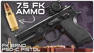 Body Armor Defeating Compact Pistol? | FK BRNO PSD-C