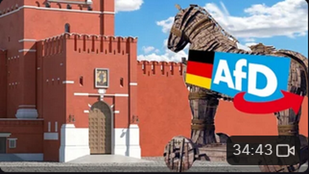 AfD wurde nur als Honigfalle gegen Russland installiert! #Identitätsdiebstahl