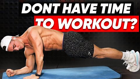 💥"Don't have time to workout? F*** THAT do this now✅
