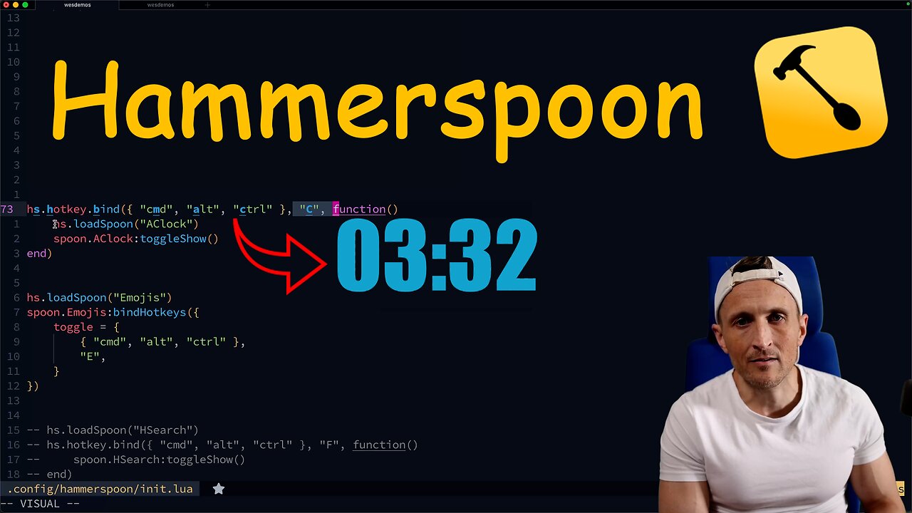 Automation and GUI Scripting with Hammerspoon (macOS)