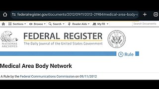 MBAN Intra-Body Access Biosignals BioCyberInterface & Omnet MBAN-Software Since 2012! Shawn, NonVaxer420 & Sabrina Wallace