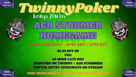 💰Homegame Day - 6pm GMT/1pm ET💰