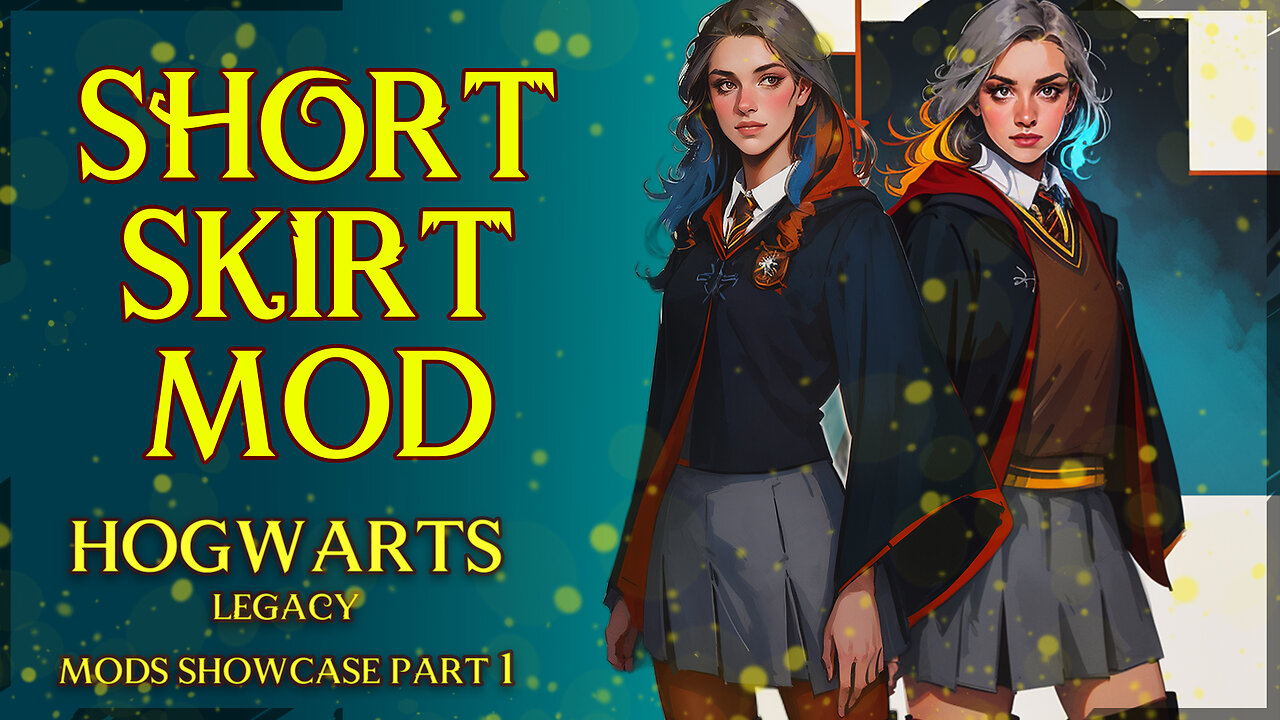 Short Skirt Mod for Hogwarts Legacy - Part1