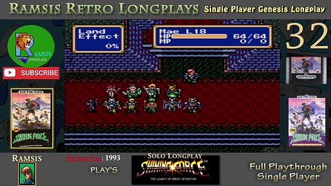Shining Force | 1993 | GEN | Episode 32 | Full Playthrough and Let's Play | Chapter 8 | #32