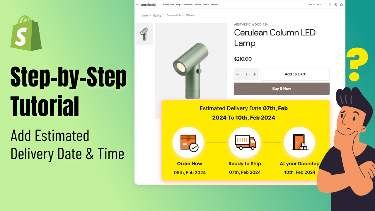 How to Add Estimated Delivery Time on Shopify Product | Step-by-Step Tutorial for 2025 | eCommBridge