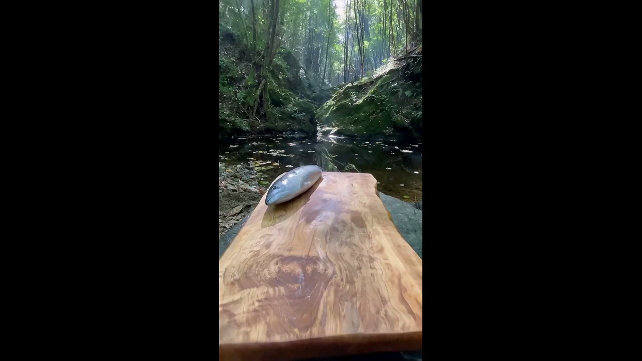 DOĞAL TAŞ ÜZERİNDE PALAMUT FİLETO SUŞİ 🐟 Cooking Bonito Fillets Pressed Sushi on Natural Stone