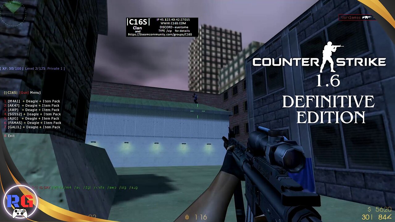 Counter Strike 1.6 Definitive Edition Gameplay